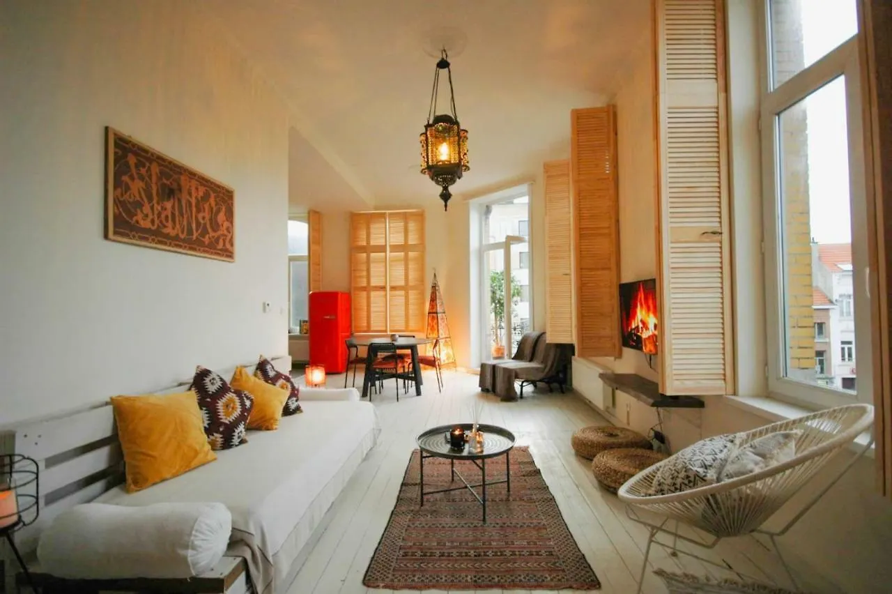 Sleep Inn - 1001 Nights Loft Citycenter With Balconyview Antwerpen